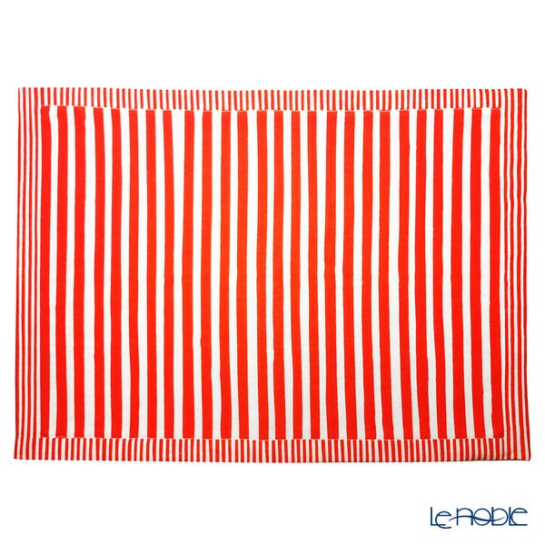 ワオ・ラ・ターブル ミス・オーレリー ランチョンマット レッド 46×33cm リネン製