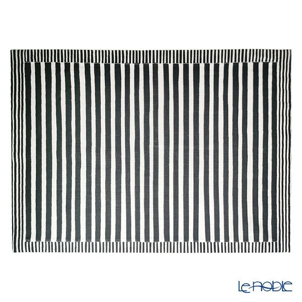 ワオ・ラ・ターブル ミス・オーレリー ランチョンマット ブラック 46×33cm リネン製