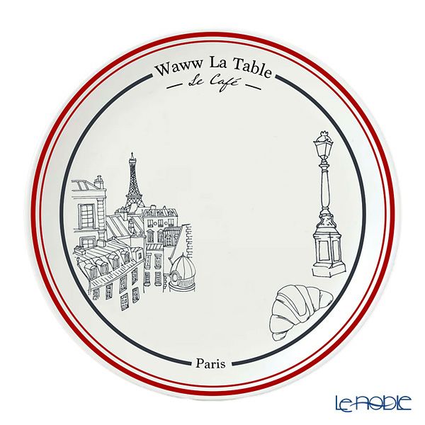 ワオ・ラ・ターブル パリ×パリ プレート エッフェル 27cm