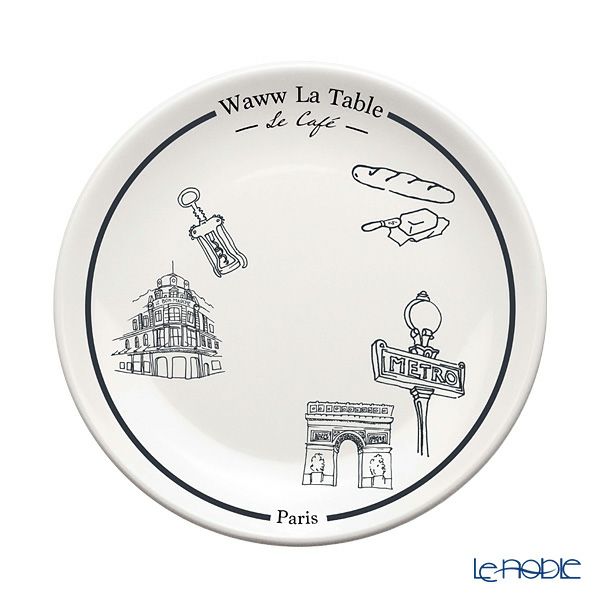 ワオ・ラ・ターブル パリ×パリ プレート バケット 20cm