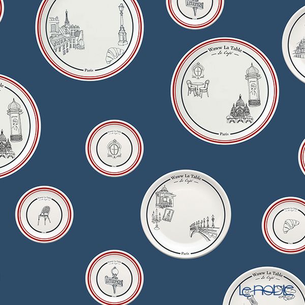 ワオ・ラ・ターブル パリ×パリ プレート バケット 20cm