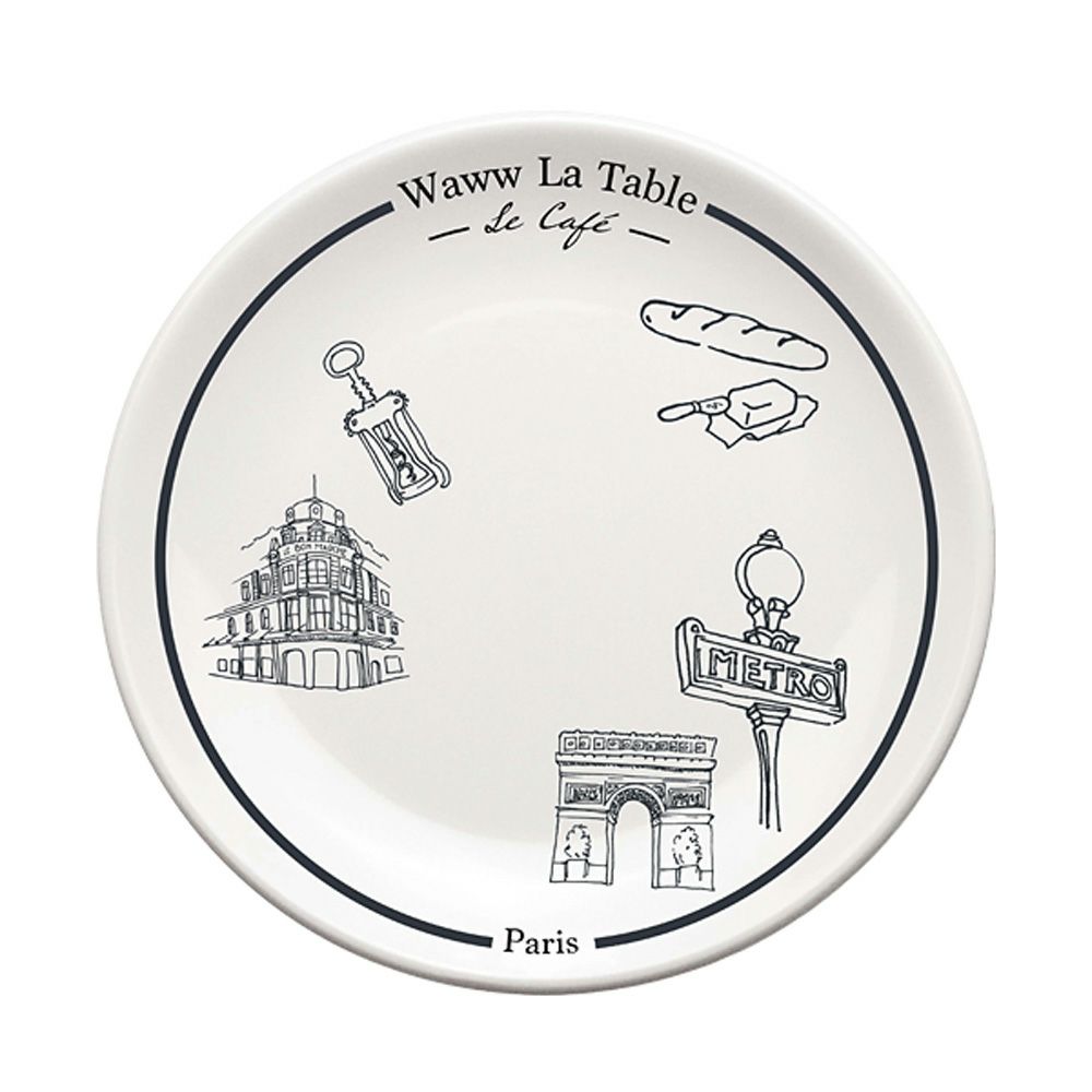 ワオ・ラ・ターブル パリ×パリ プレート バケット 20cm