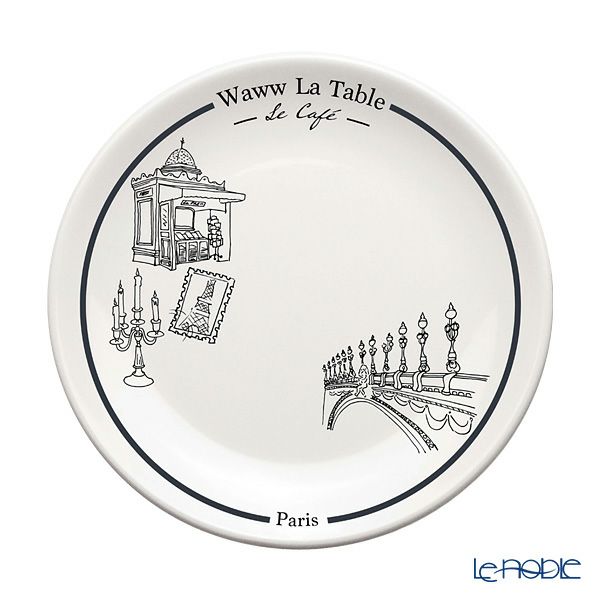 ワオ・ラ・ターブル パリ×パリ プレート アレクサンドル3世 20cm