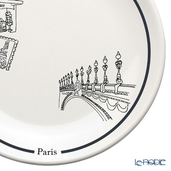 ワオ・ラ・ターブル パリ×パリ プレート アレクサンドル3世 20cm