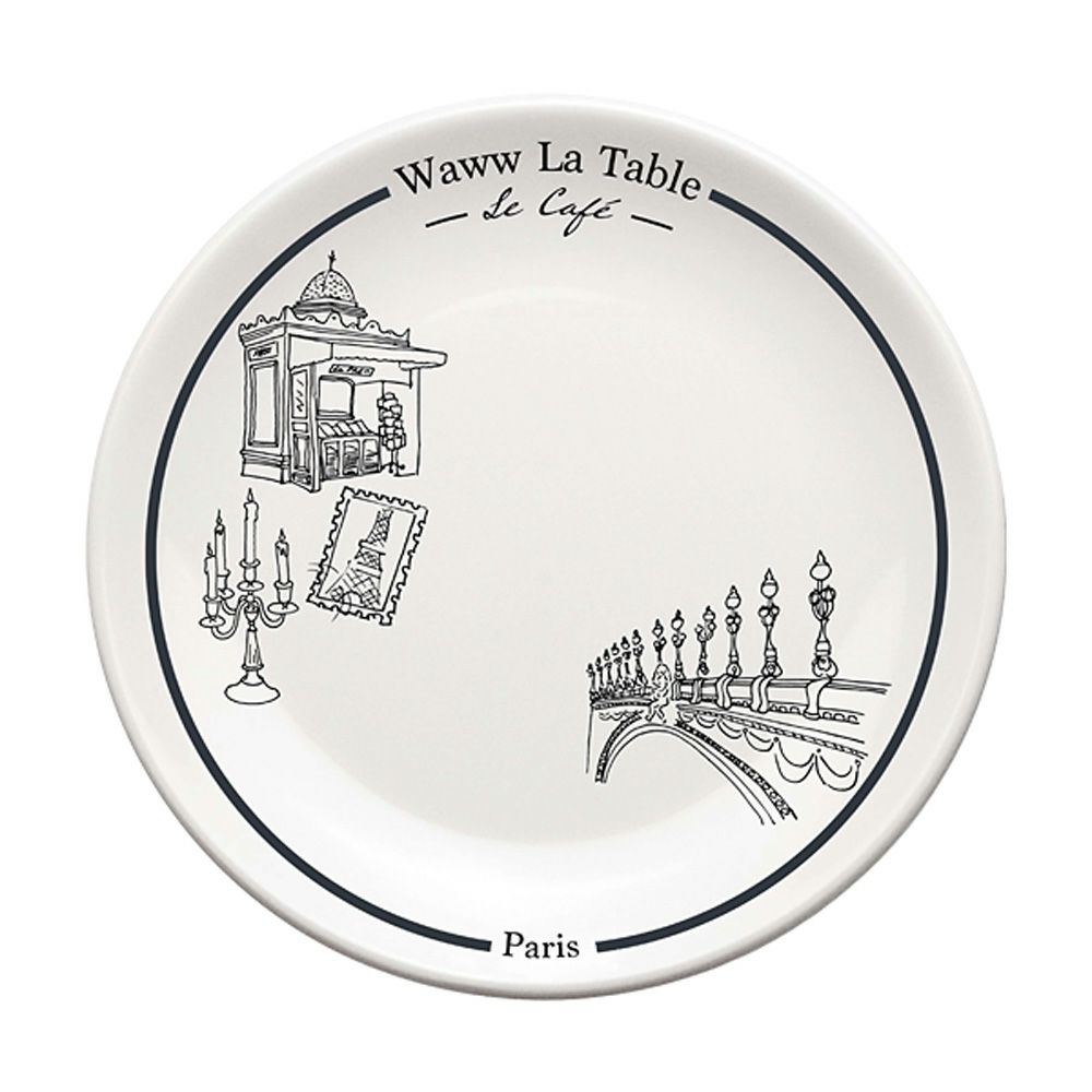 ワオ・ラ・ターブル パリ×パリ プレート アレクサンドル3世 20cm