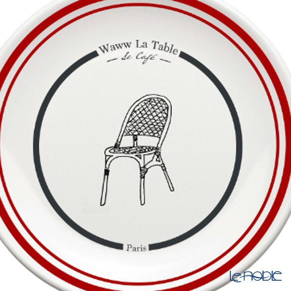ワオ・ラ・ターブル パリ×パリ プレート チェア 12cm