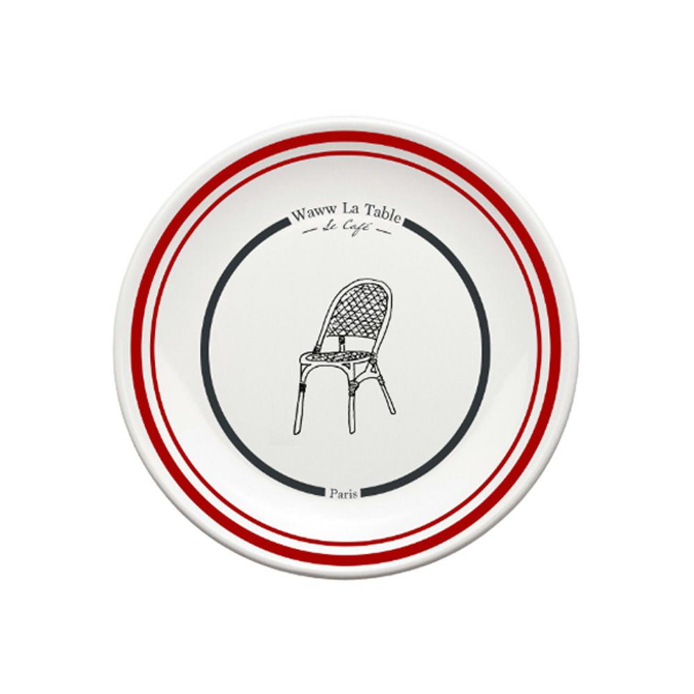 ワオ・ラ・ターブル パリ×パリ プレート チェア 12cm