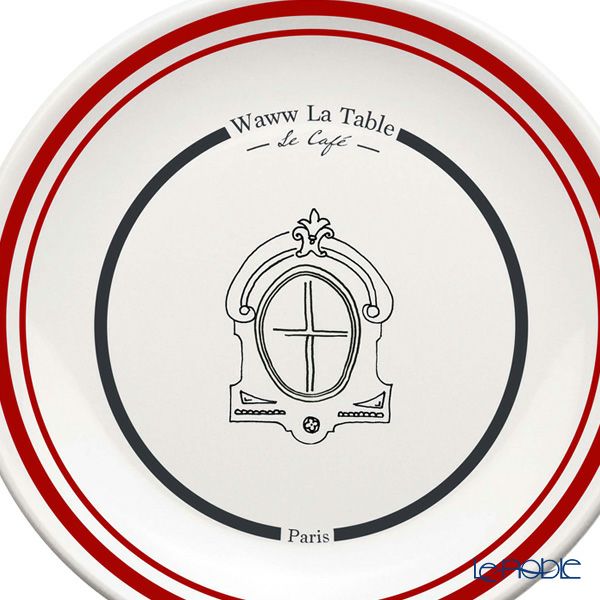 ワオ・ラ・ターブル パリ×パリ プレート 窓 12cm