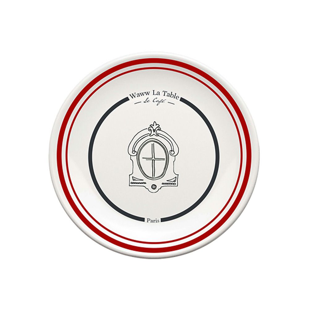 ワオ・ラ・ターブル パリ×パリ プレート 窓 12cm