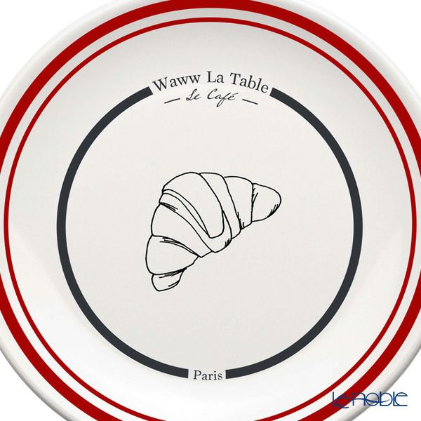 ワオ・ラ・ターブル パリ×パリ プレート クロワッサン 12cm