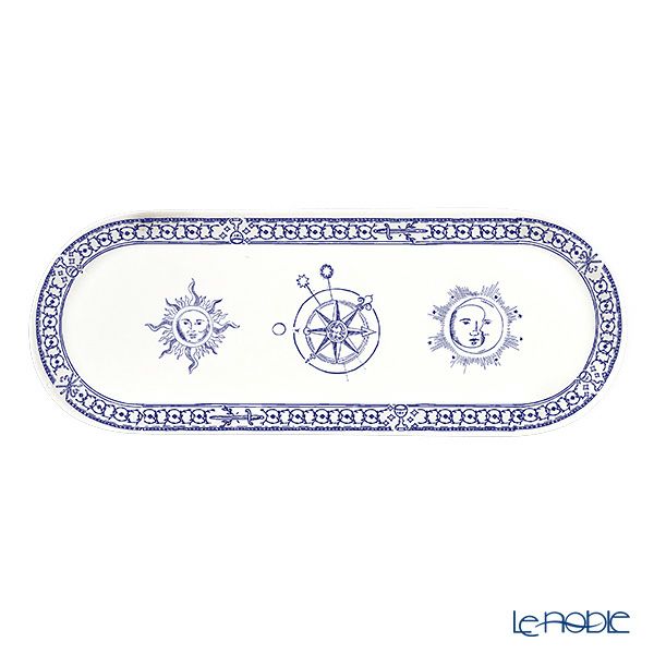 ワオ・ラ・ターブル タロット サービングプレート スカイ 13×30cm