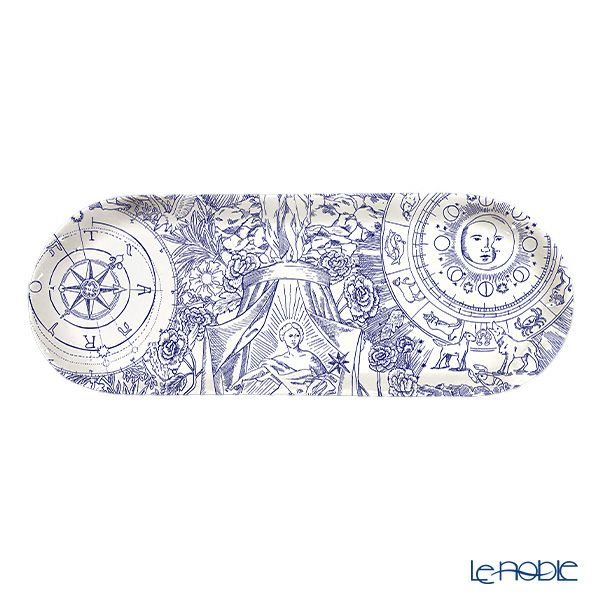 ワオ・ラ・ターブル タロット サービングプレート アース 13×30cm