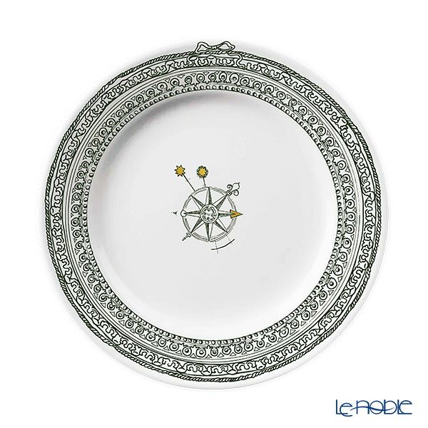 ワオ・ラ・ターブル シャトー プレート コンパス 21cm