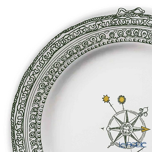 ワオ・ラ・ターブル シャトー プレート コンパス 21cm