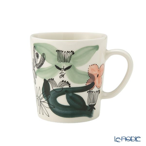 アラビア（ARABIA）Kukka maa クッカマー／花園 マグカップ 300ml 1075619 ペア