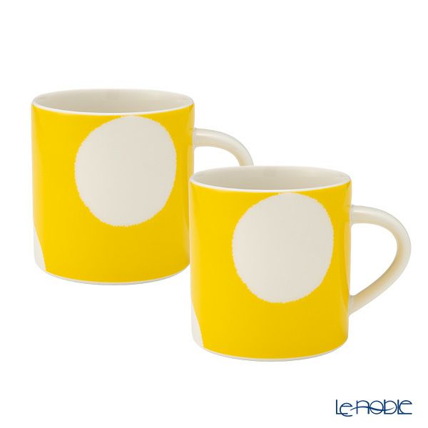 アラビア（ARABIA） ヴォッコ イエロー マグカップ 350ml 1077313 ペア