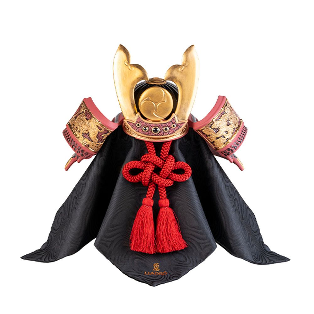 リヤドロ 兜 龍虎 13050 35×20cm 木製台座・袱紗付（限定500体）