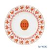 ロシア食器 インペリアル・ポーセリン コッカレルズコームズ プレート 20cm