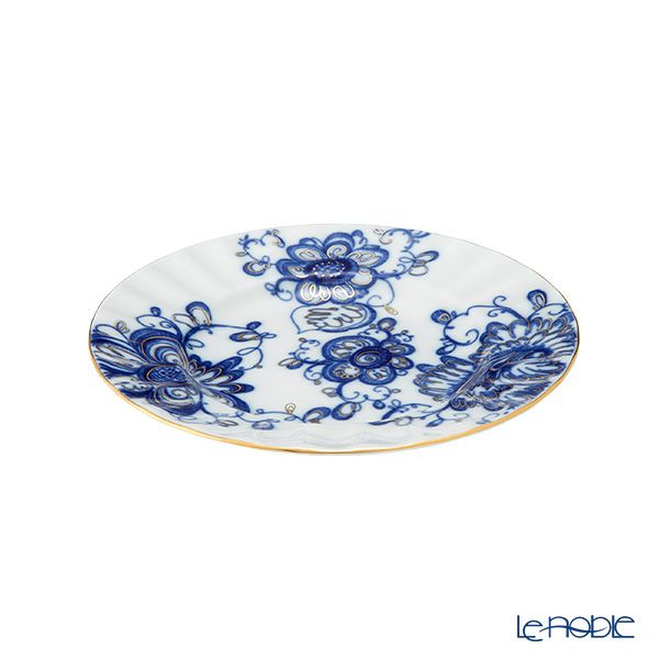 ロシア食器 インペリアル・ポーセリン シンギングガーデン プレート 18cm