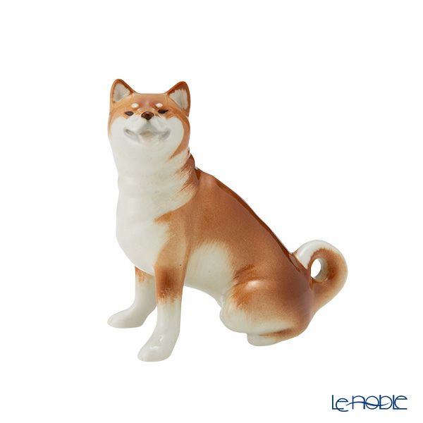 ロシア食器 インペリアル・ポーセリン フィギュリン 柴犬