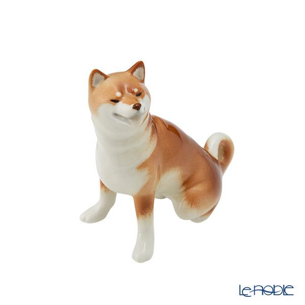 ロシア食器 インペリアル・ポーセリン フィギュリン 柴犬