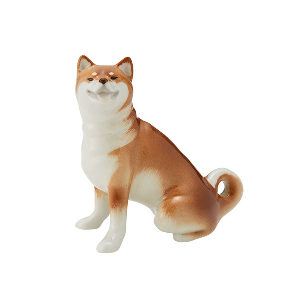 ロシア食器 インペリアル・ポーセリン フィギュリン 柴犬