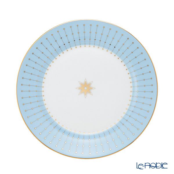 ロシア食器 インペリアル・ポーセリン アズール（スカーレット） トリオセット ※プレートのサイズは20cm※