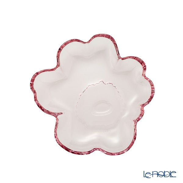 マリメッコ（marimekko）Unikko ウニッコ／けしの花 プレート 13cm ピンク 075467-300／26SS