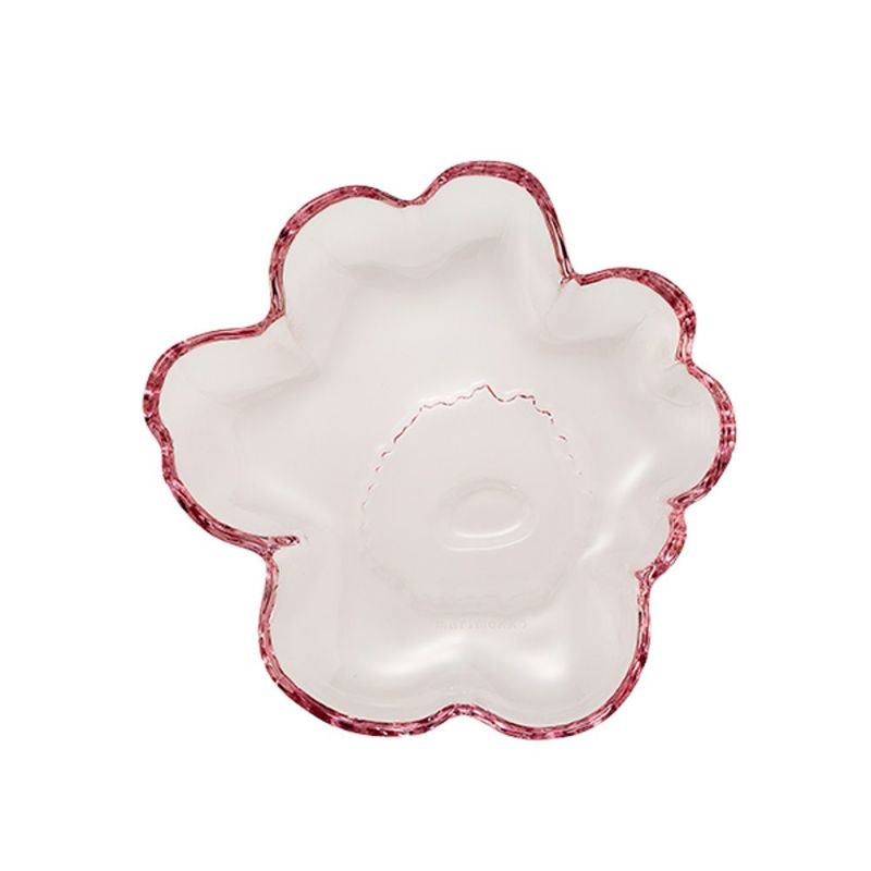 マリメッコ（marimekko）Unikko ウニッコ／けしの花 プレート 13cm ピンク 075467-300／26SS