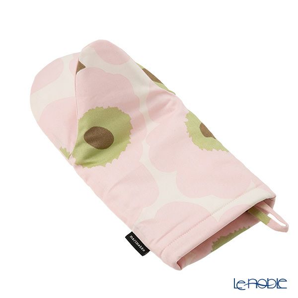 マリメッコ（marimekko） Pieni Unikko ピエニ ウニッコ ミトン 31cm ピンク×オフホワイト×サンド 075354-114／26SS