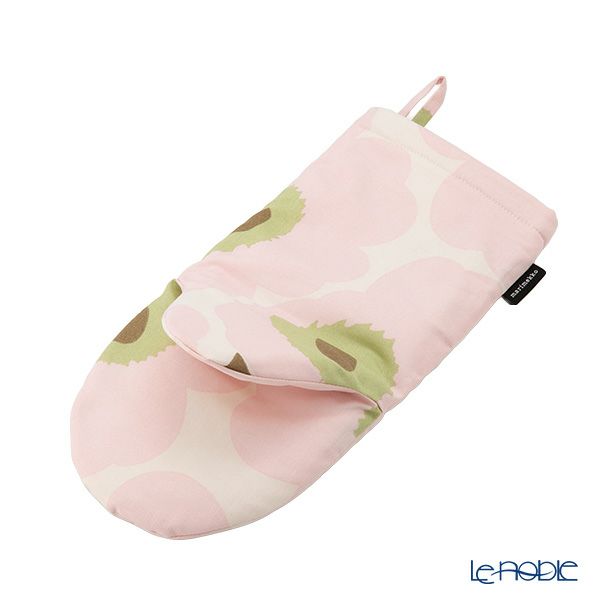 マリメッコ（marimekko） Pieni Unikko ピエニ ウニッコ ミトン 31cm ピンク×オフホワイト×サンド 075354-114／26SS