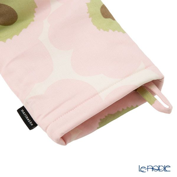 マリメッコ（marimekko） Pieni Unikko ピエニ ウニッコ ミトン 31cm ピンク×オフホワイト×サンド 075354-114／26SS