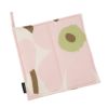 マリメッコ（marimekko） Pieni Unikko ピエニ ウニッコ ポットホルダー 21×21cm ピンク×オフホワイト×サンド 075355-114／26SS