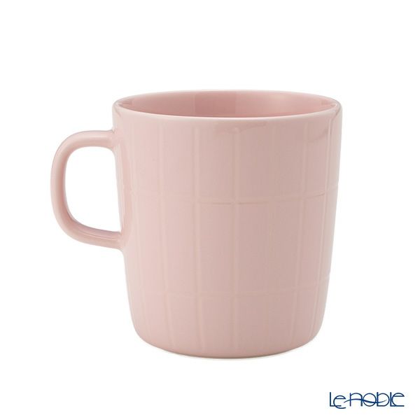 マリメッコ（marimekko） Tiiliskivi ティイリスキヴィ／煉瓦 れんが マグカップ 400ml ライトピンク 075212-300／26SS