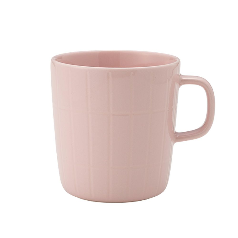 マリメッコ（marimekko） Tiiliskivi ティイリスキヴィ／煉瓦 れんが マグカップ 400ml ライトピンク 075212-300／26SS
