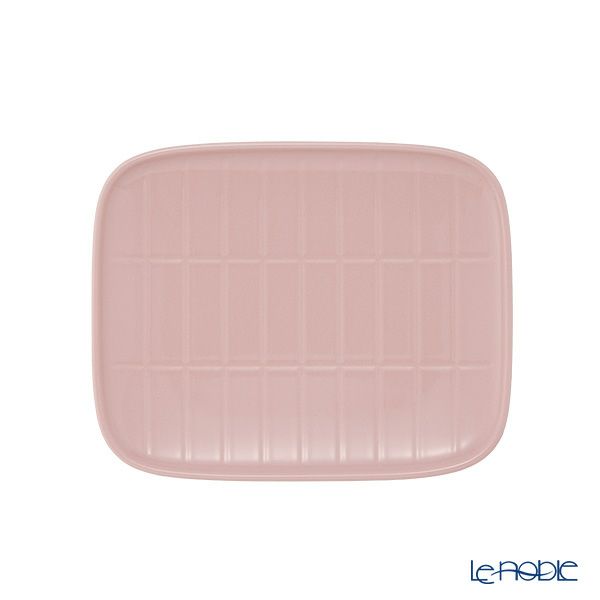 マリメッコ（marimekko） Tiiliskivi ティイリスキヴィ／煉瓦 れんが プレート 15×12cm ライトピンク 075213-300／26SS