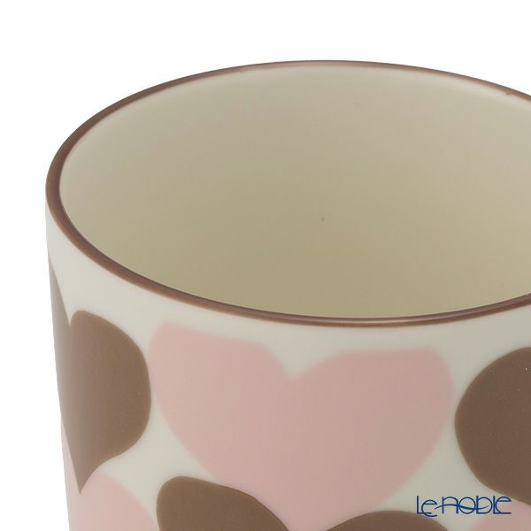 マリメッコ（marimekko）シュダメット マグカップ 色違い ペアセット 250ml ベージュ×ピンク 075363-183／26SS