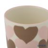 マリメッコ（marimekko）シュダメット マグカップ 色違い ペアセット 250ml ベージュ×ピンク 075363-183／26SS