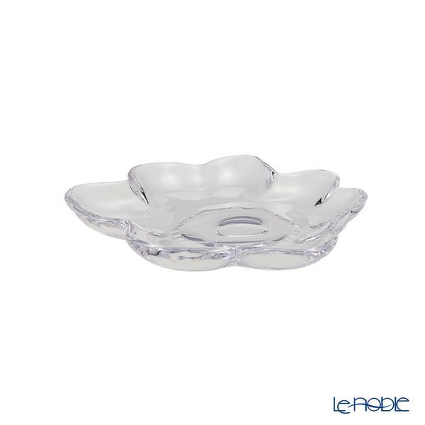 マリメッコ（marimekko）Unikko ウニッコ／けしの花 プレート 13cm クリア 075702-100／26SS