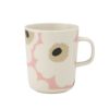 マリメッコ（marimekko） Unikko ウニッコ／けしの花 マグカップ 250ml ホワイト×ピンク×ベージュ 075266-138／26SS
