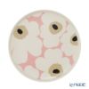 マリメッコ（marimekko） Unikko ウニッコ／けしの花 プレート 20cm ホワイト×ピンク×ベージュ 073954-138／25SS