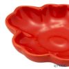 マリメッコ（marimekko）Unikko ウニッコ／けしの花 プレート 9.5cm オレンジレッド 075715-300／26SS