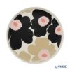 マリメッコ（marimekko） Unikko ウニッコ／けしの花 2点セット プレート 20cm ＆ マグカップ 250ml ホワイト×ピンク×チャコール