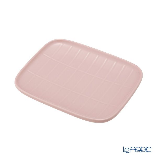 マリメッコ（marimekko） Tiiliskivi ティイリスキヴィ／煉瓦 れんが 2点セットマグカップ 400ml ＆ プレート15.5×12.5cm ライトピンク