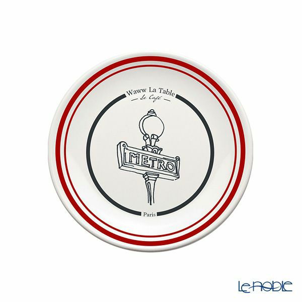 ワオ・ラ・ターブル パリ×パリ プレート 12cm 4枚セット 柄違い