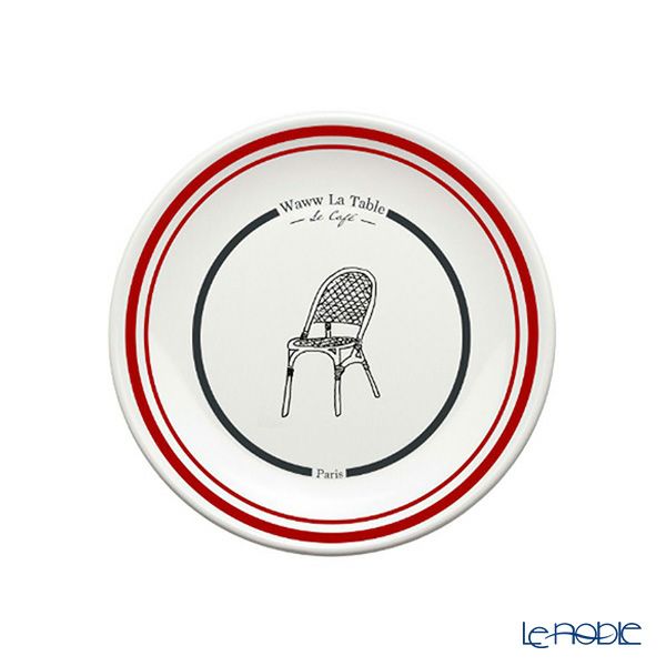 ワオ・ラ・ターブル パリ×パリ プレート 12cm 4枚セット 柄違い