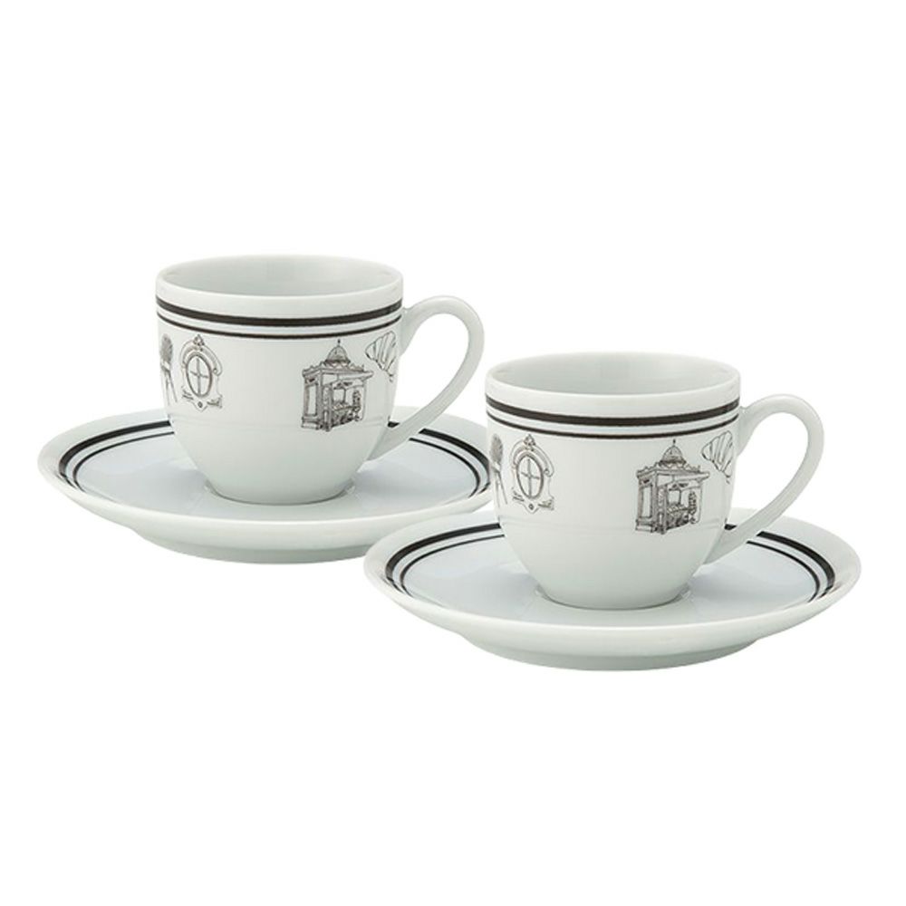 ワオ・ラ・ターブル パリ×パリ コーヒーカップ＆ソーサー 200ml ペア