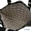 マリメッコ（marimekko） Rasymatto ラシィマット／使い込まれたラグ ファブリックバッグ ホワイト×ブラック 069995-198／20AW コットン