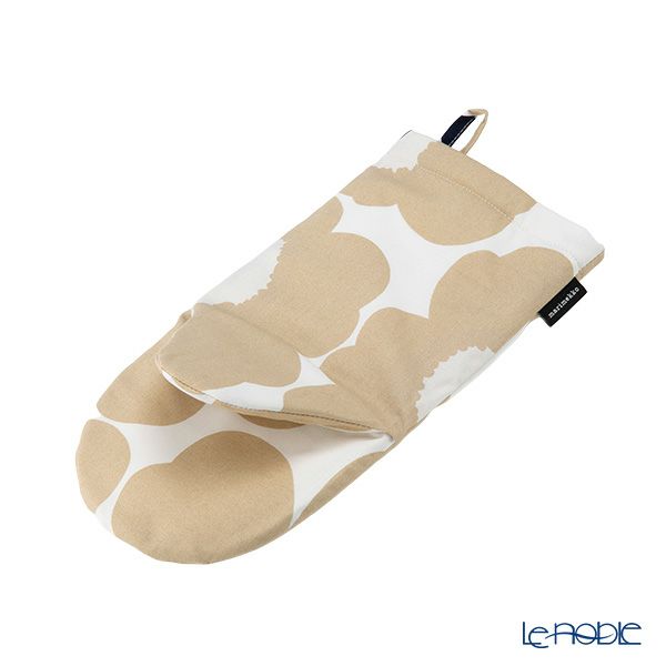 マリメッコ（marimekko） Pieni Unikko ピエニ ウニッコ ミトン 31cm ベージュ×ホワイト 074652-18