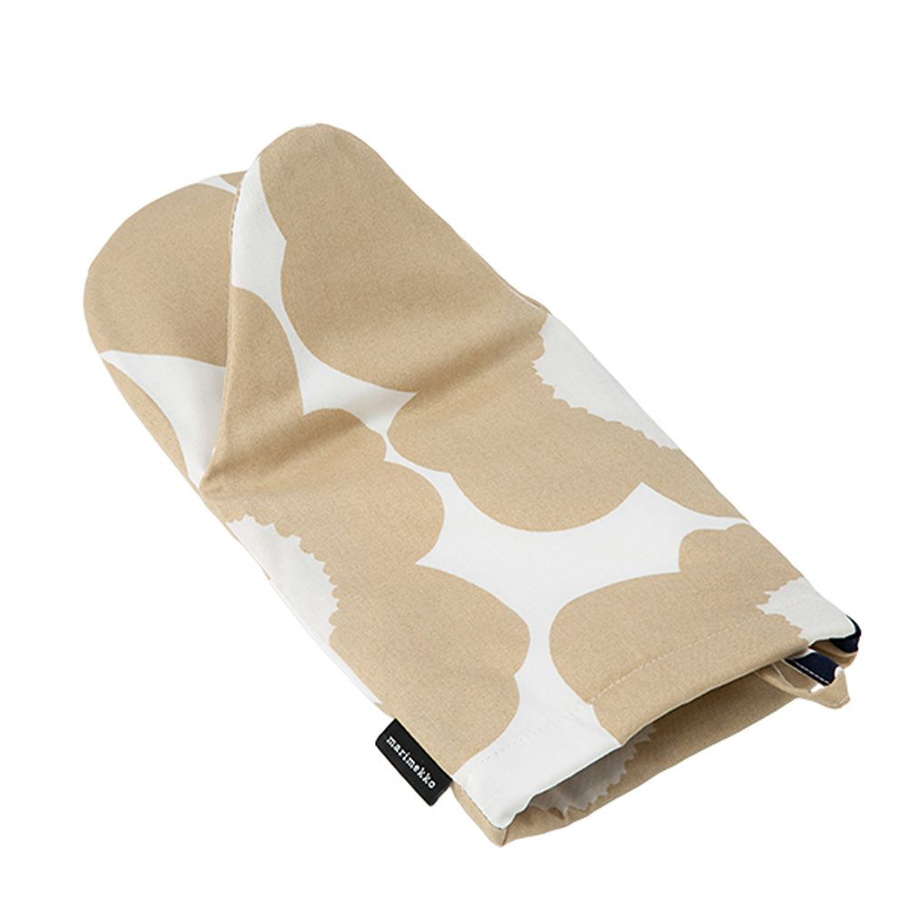 マリメッコ（marimekko） Pieni Unikko ピエニ ウニッコ ミトン 31cm ベージュ×ホワイト 074652-18